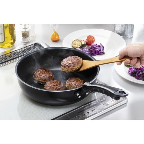 フライパン 28cm 深型 メモリ付き