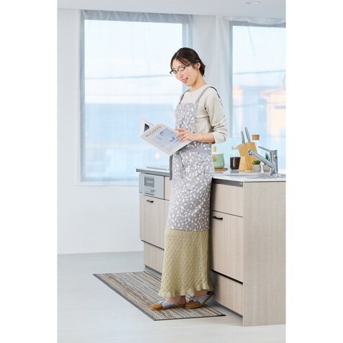 エプロン ヘーゼルエプロン グレー