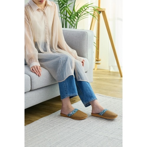 スリッパ ロータス グリーン