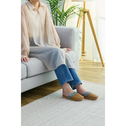 スリッパ ロータス グリーン