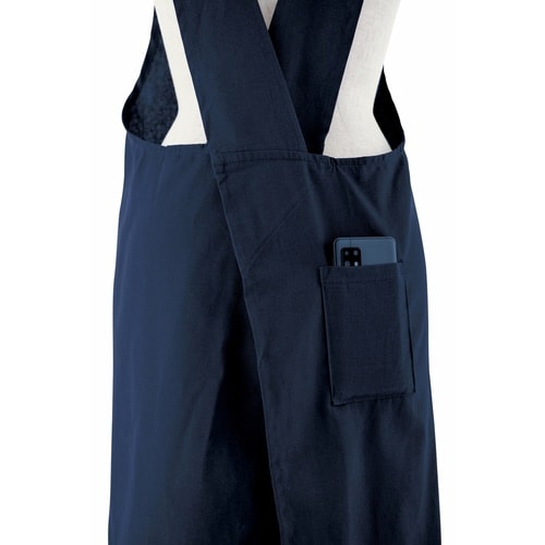 エプロン ルピナス フルエプロン ネイビー