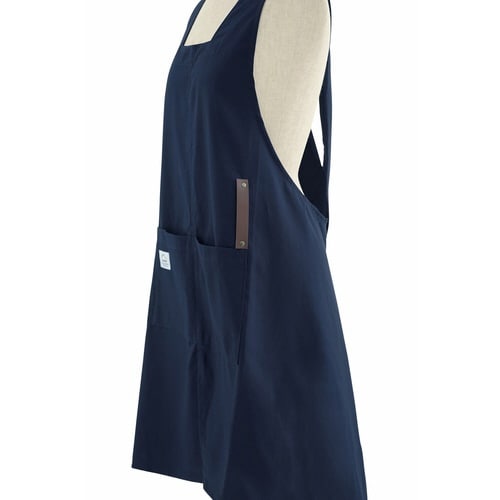 エプロン ルピナス フルエプロン ネイビー