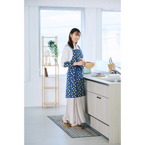 エプロン vieressa エーデ ネイビー