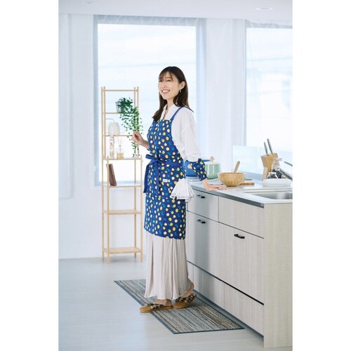 エプロン vieressa エーデ ネイビー