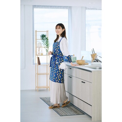 エプロン vieressa エーデ ネイビー