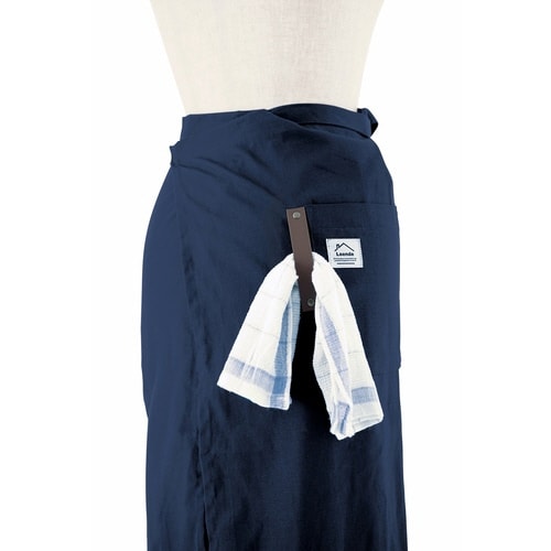 エプロン ルピナス ギャルソンエプロン ネイビー