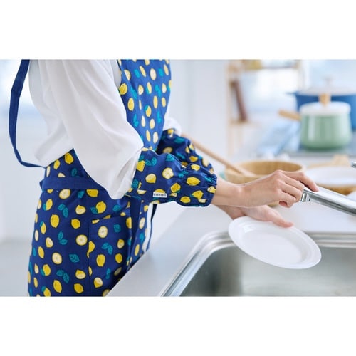 袖カバー vieressa エーデ ネイビー