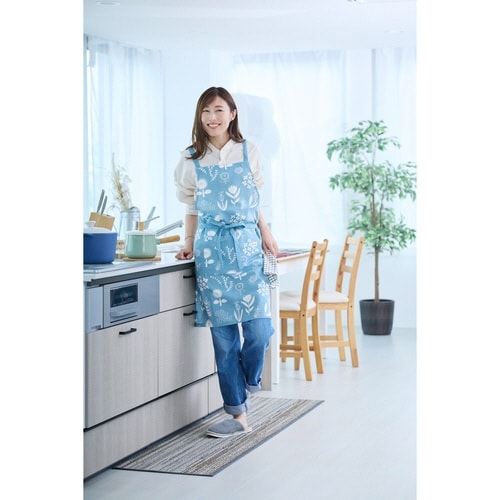 エプロン メリダ vieressa ブルー