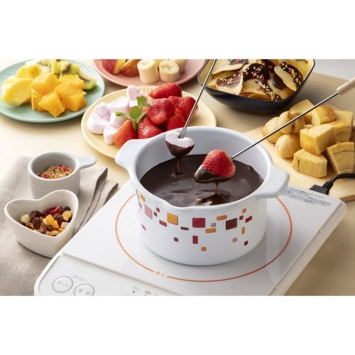 天ぷら鍋 16cm IH対応 蓋付き ホーロー製