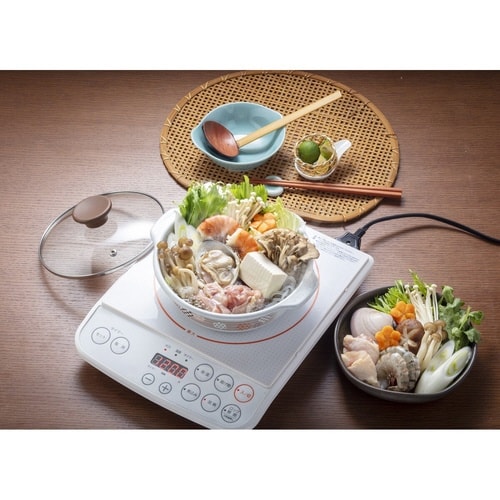 季節鍋 18cm IH対応 ホーロー味わい鍋 花鼓