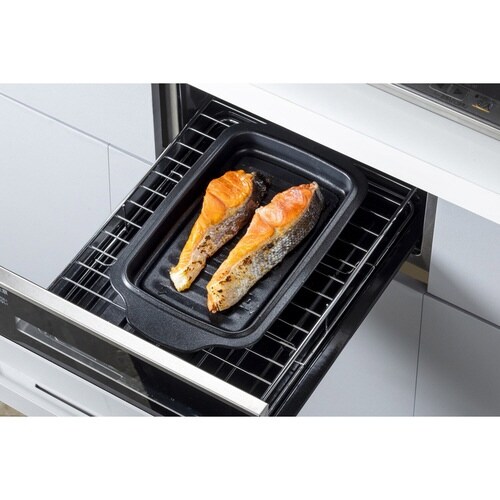 天ぷら鍋 角型 IH対応 ホーロー製 大きめ