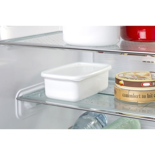 保存容器 800ml ホーロー ホワイト