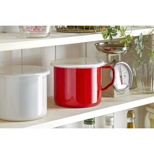 保存容器 レッド