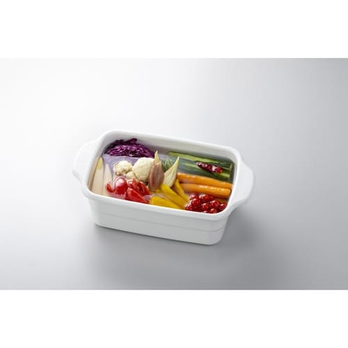 保存容器 2L ホーローストックポット 角型 S