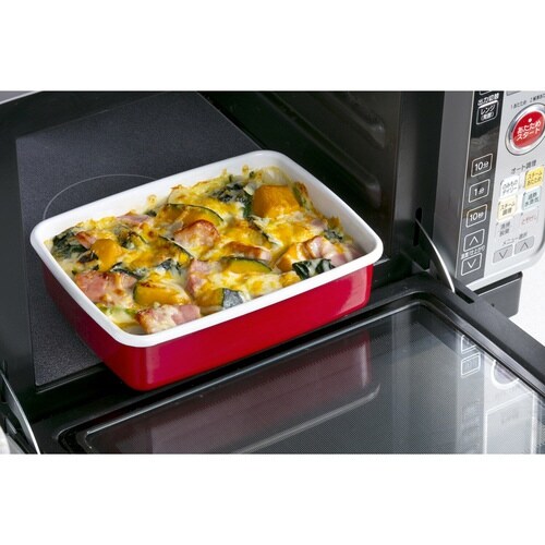 保存容器 1.8L ホーロー レッド