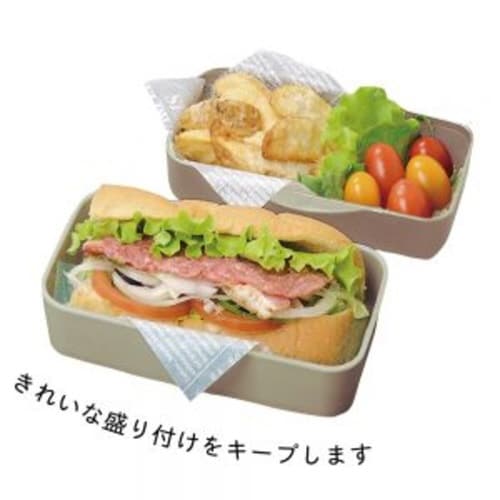 弁当箱 2段 560ml ドーム型 レッド