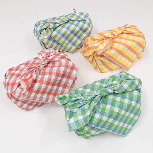 ランチクロス プラッドランチクロス レッドグレー