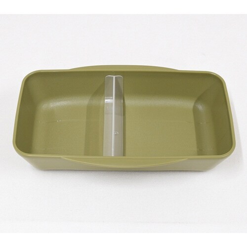 お弁当箱 モノクロームドームランチボックス カーキ