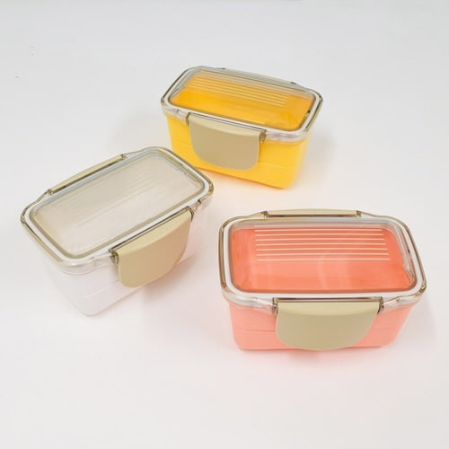 お弁当箱 イエロー
