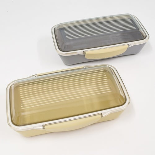 お弁当箱 ベージュ