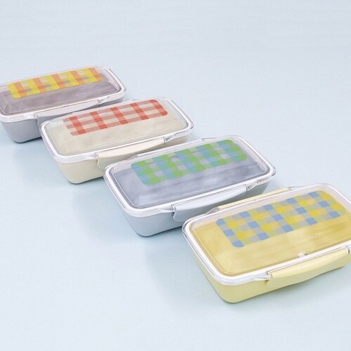 お弁当箱 ブルーベージュ