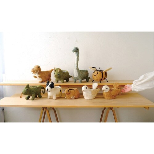 プランター ひだまりアニマルポット