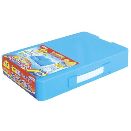 お道具箱 つながるパッチンおどうぐばこ ブルー