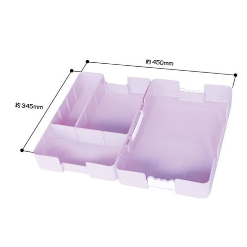 お道具箱 つながるパッチンおどうぐばこ パープル