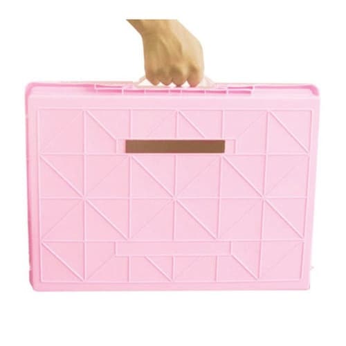 学校ひきだしNW手さげ・じしゃく付き ピンク