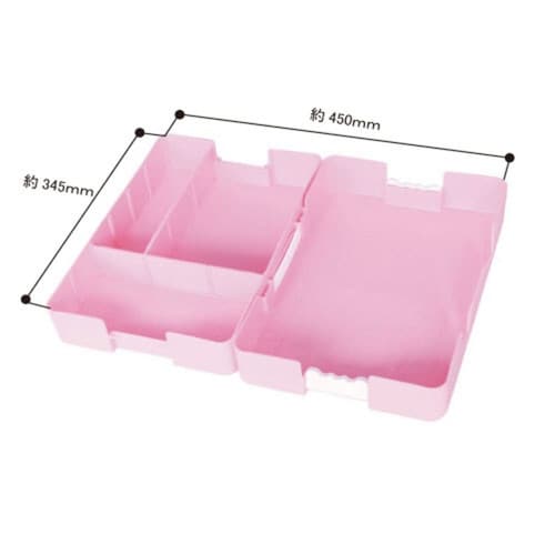 お道具箱 つながるパッチンおどうぐばこ ピンク