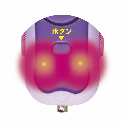 防犯ブザー 耐衝撃非常用ブザー ニアミー パープル