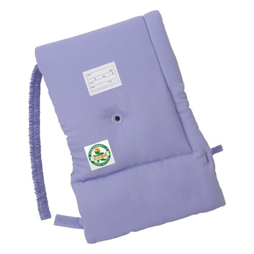 防災頭巾 防災ずきん 衝撃吸収パッド入り パープル