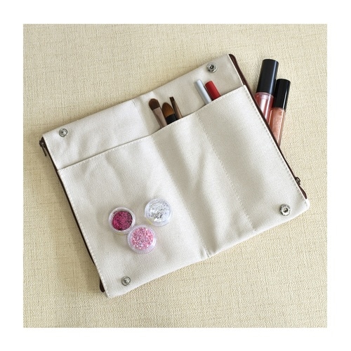 ペンケース らいおんWファスナーペンケース レッド