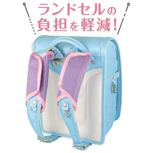 ランドセル パッド ランドかるからん パープル