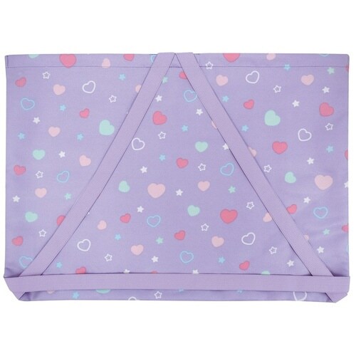 防災頭巾用 収納袋 パープルハート