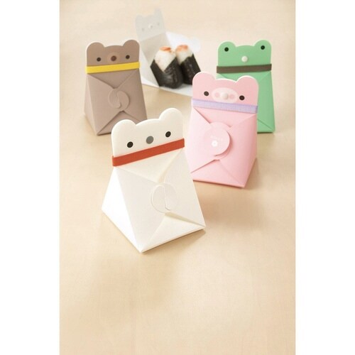 どうぶつおにぎりケース プラスチック クマ