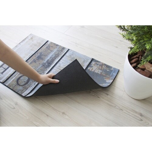 玄関マット 屋外 ドアマット Design ウッド