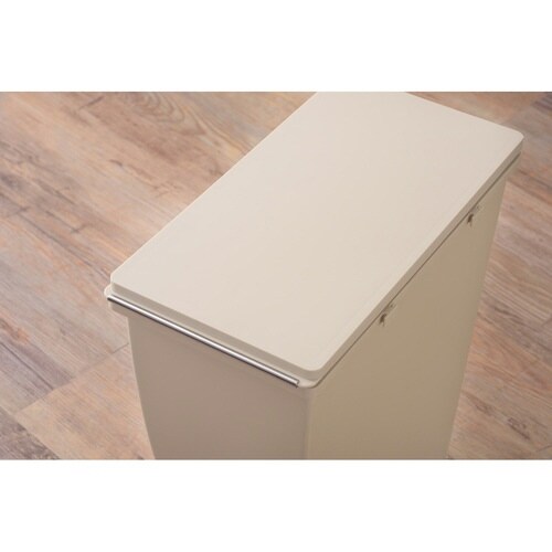 ゴミ箱 20L スリムコンテナ ベージュ