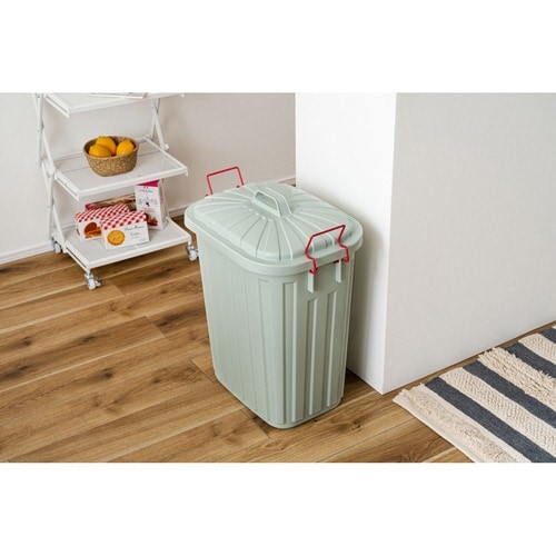 ゴミ箱 タフカン 60L 大容量 ブルーグレー