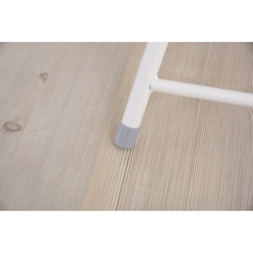 折りたたみ椅子 座面高47cm ダークグレー