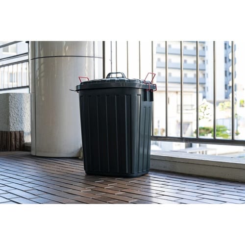 ゴミ箱 タフカン 60L 大容量 チャコールグレー