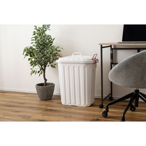 ゴミ箱 タフカン 60L 大容量 屋外 ホワイト