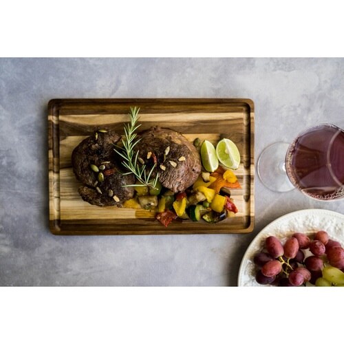 木製まな板 S 28×19cm 抗菌 リバーシブル