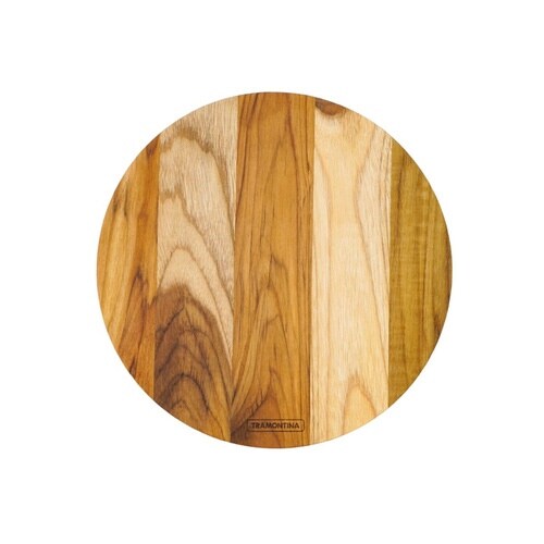 木製まな板 丸型 23cm 抗菌 リバーシブル
