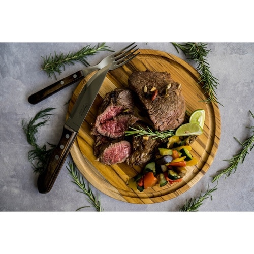 木製まな板 丸型 26cm 抗菌 リバーシブル