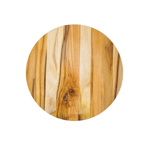 木製まな板 丸型 26cm 抗菌 リバーシブル