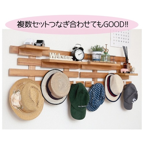 すのこ 壁掛け ナチュラル