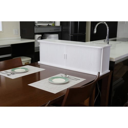 カウンター上収納 ホワイト