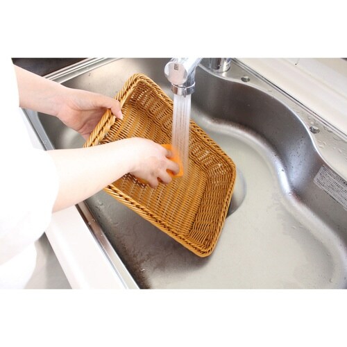 トースターラック 洗えるバスケット付き ナチュラル