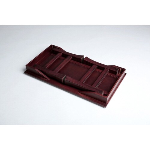 折りたたみ便利机 ミニ 25×45cm ブラウン